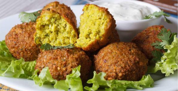 پخت فلافل با نخود اصل